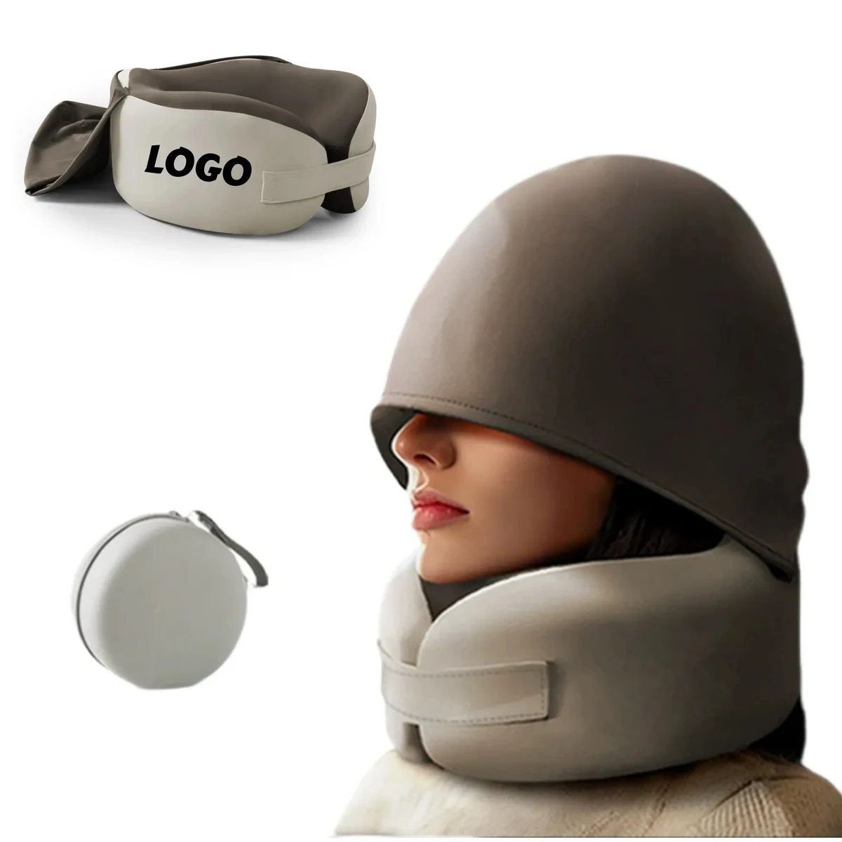 Hooded Neck Travel Pillow 1