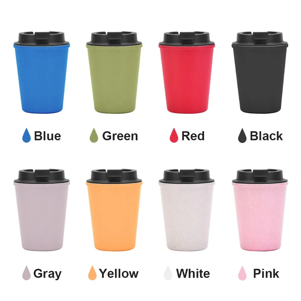 12 OZ Mini Portable Double Layer Coffee Mug 1