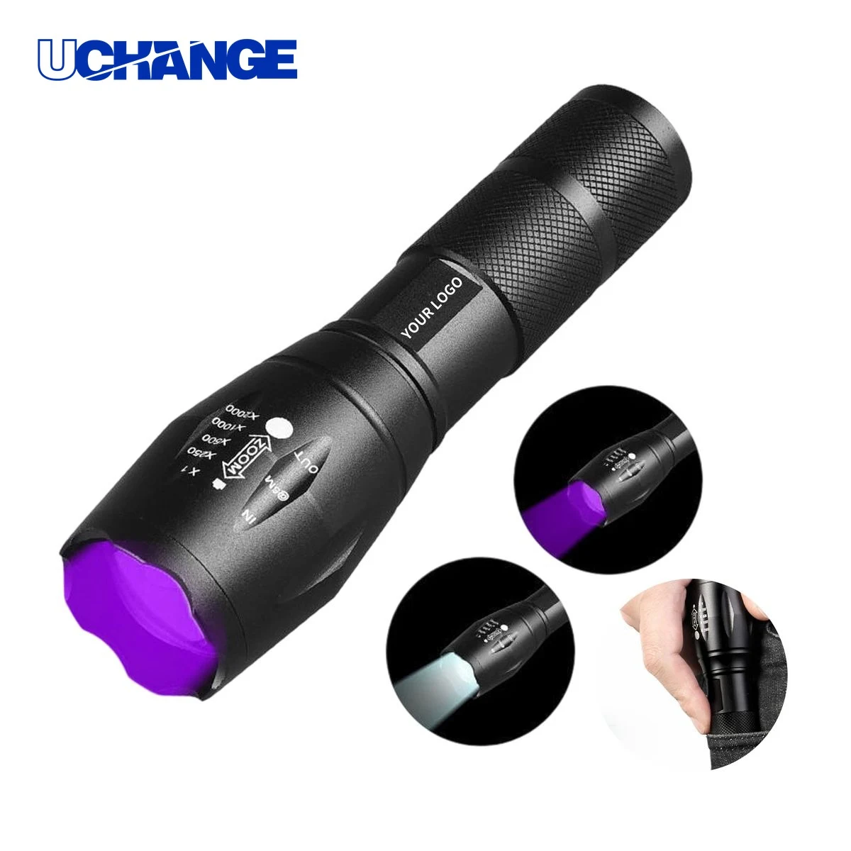 Tactical LED Flashlight Tool with Adjustable Zoom 1
