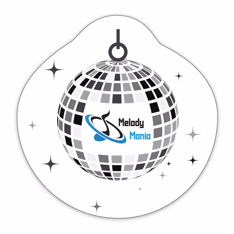 Disco Ball Shaped NoteKeeper™ Magnet 20 Mil