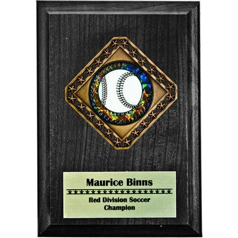 Vertical Medal Plaque 1