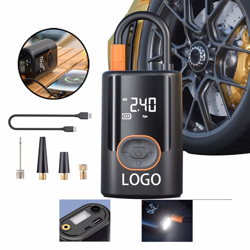 Wireless Electric Tire Inflator Pump with Digital Display