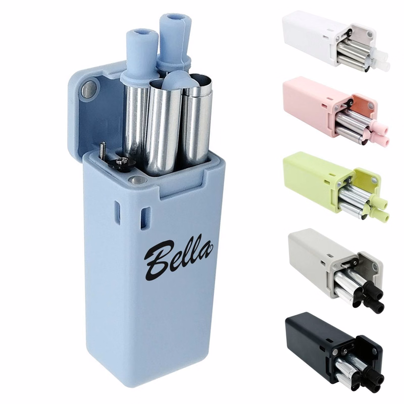 Foldable Stainless Steel Straw w/ Case