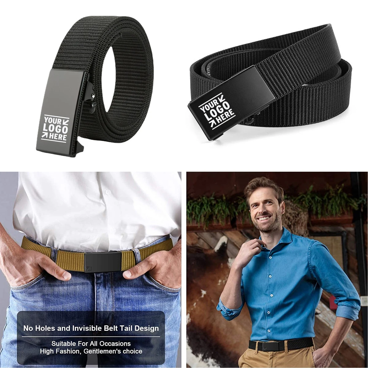 1.25 inch Men Ratchet Web Belt 1