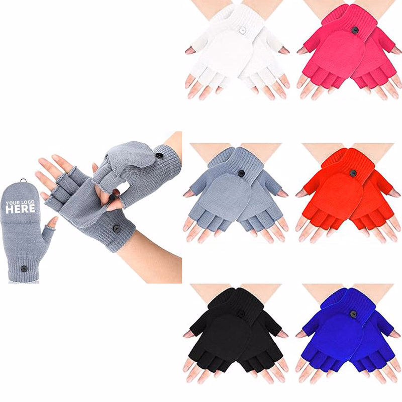 Half Finger Gloves With Cover