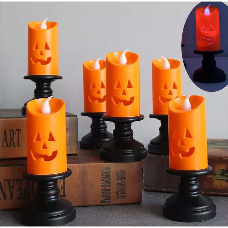 Halloween Pumpkin LED Candle Light 1