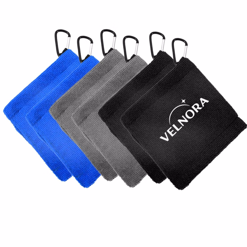 Portable Golf Towel with Carabiner