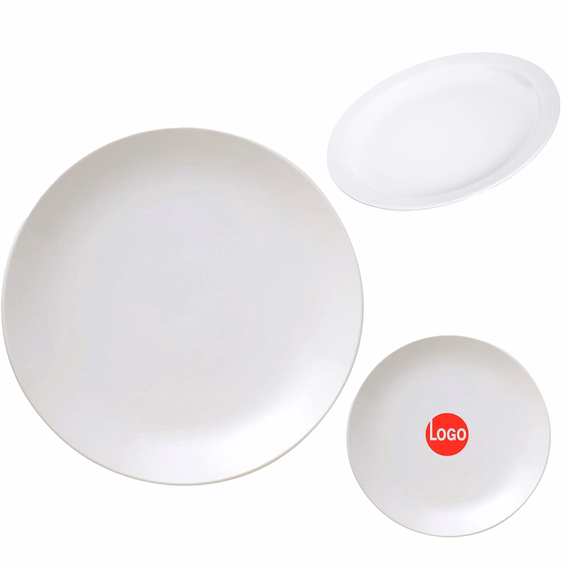 Commercial Western Round Food Plate