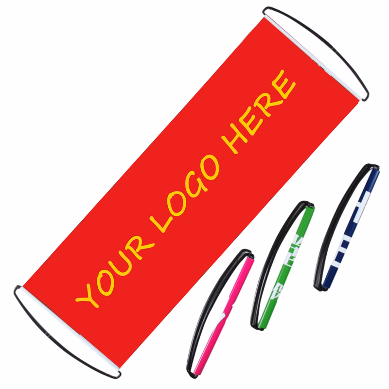 Cheering Flag Automatic Retractable Banner