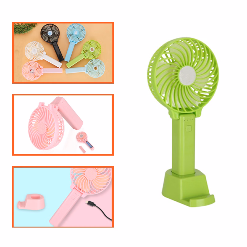 Mini Handheld Fan With Base