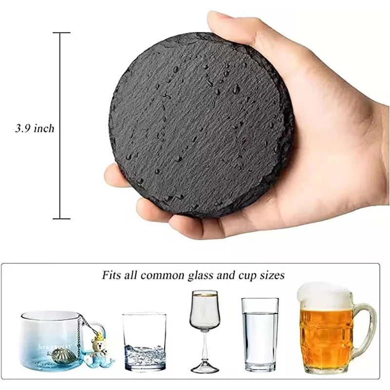 Slate Coasters 1