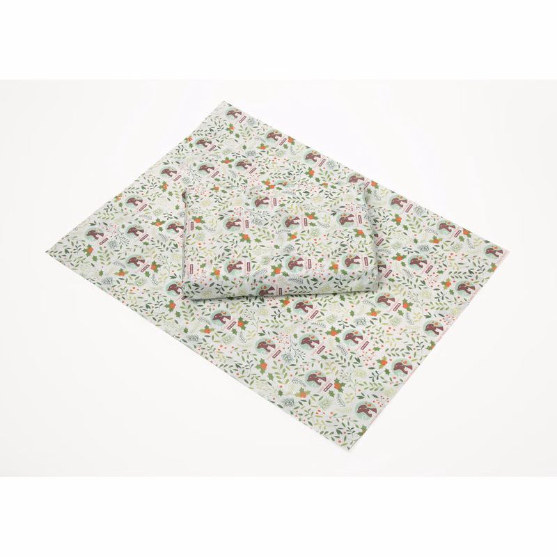 Full Color Custom White XL Sheet Tissue Paper (25.5" x 30")