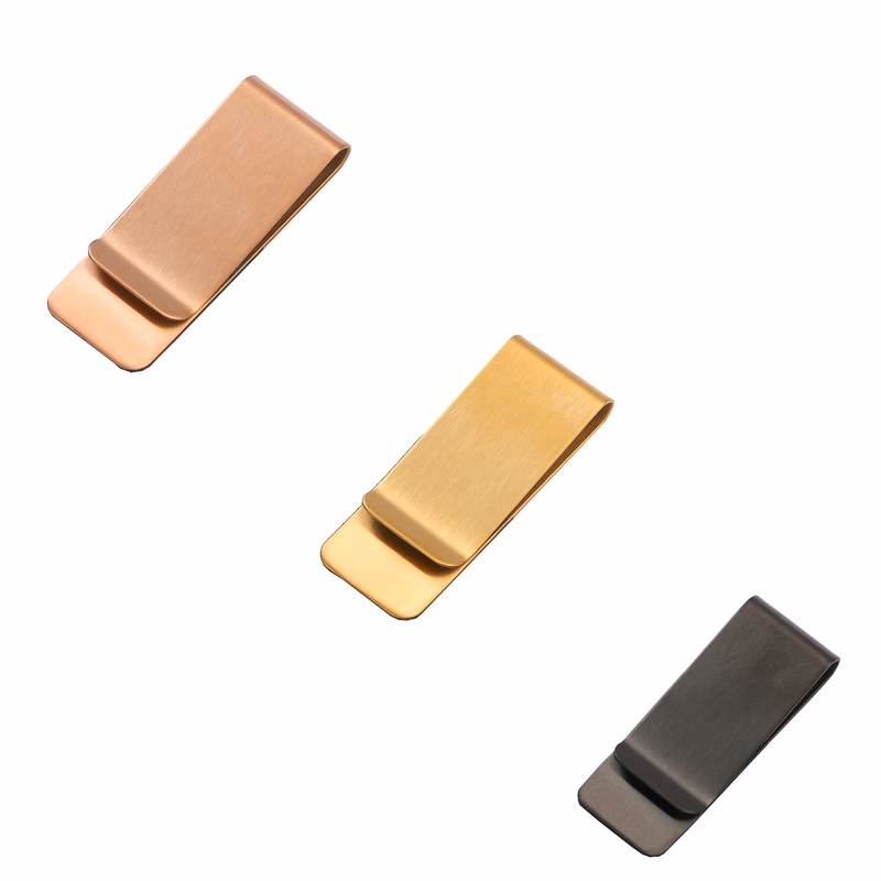 MOQ100 Metal Wallet Clip