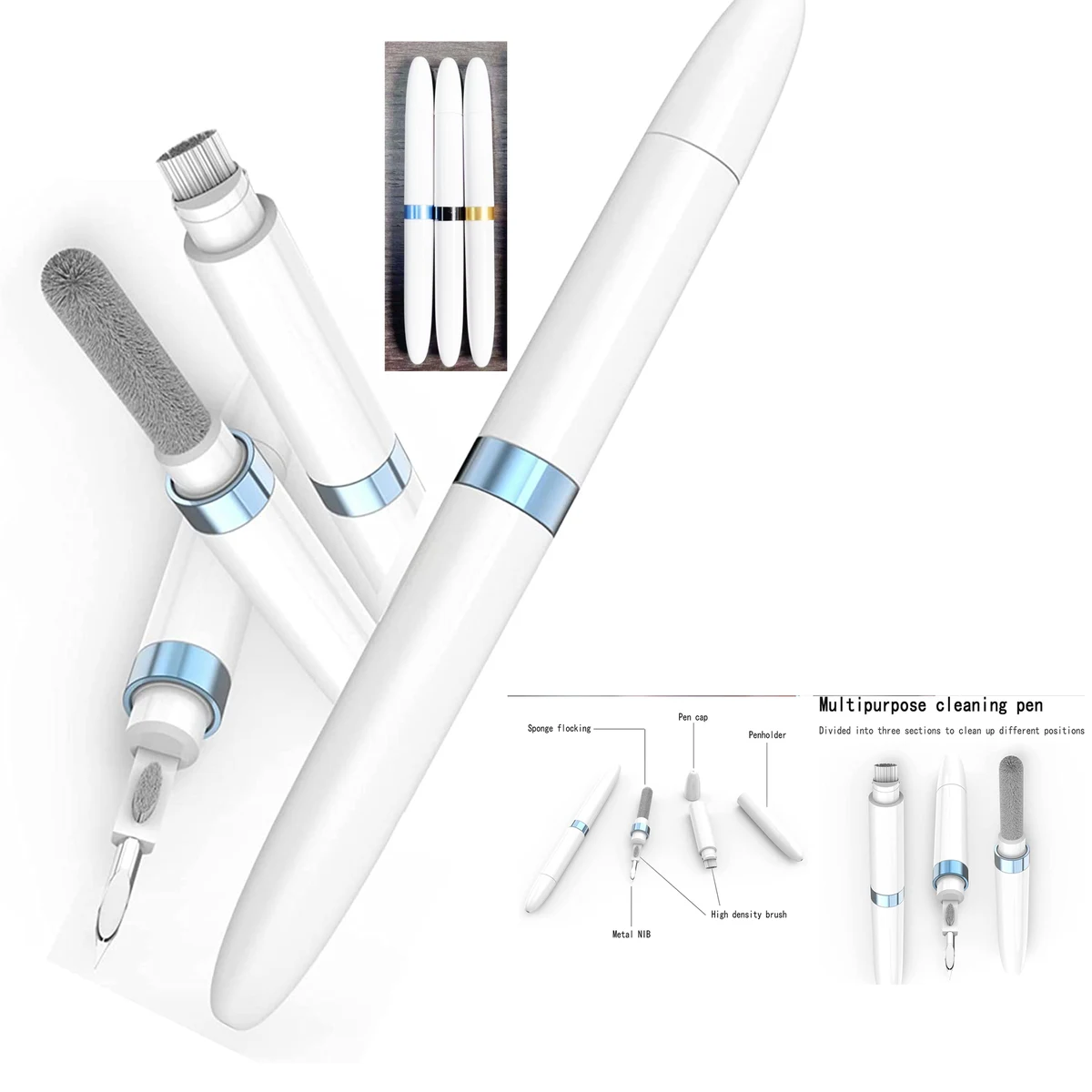 4 in 1 Multi Function Airpod Earbuds Cleaning Pen 1