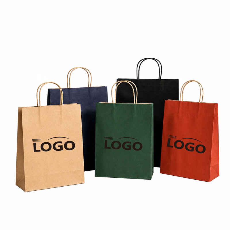Kraft Paper Takeout & Gift Bag