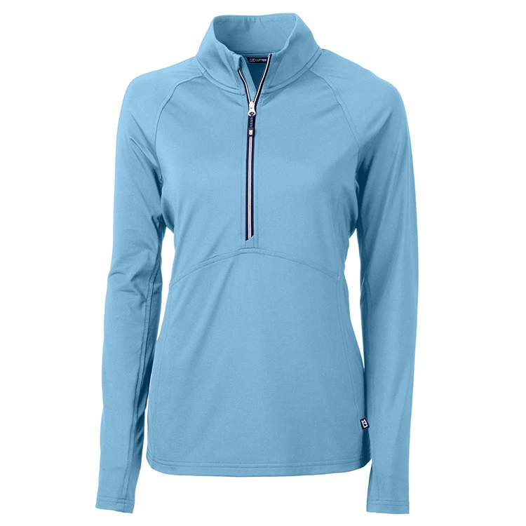 Cutter & Buck Ladies Adapt Eco Knit Stretch Pullover 1