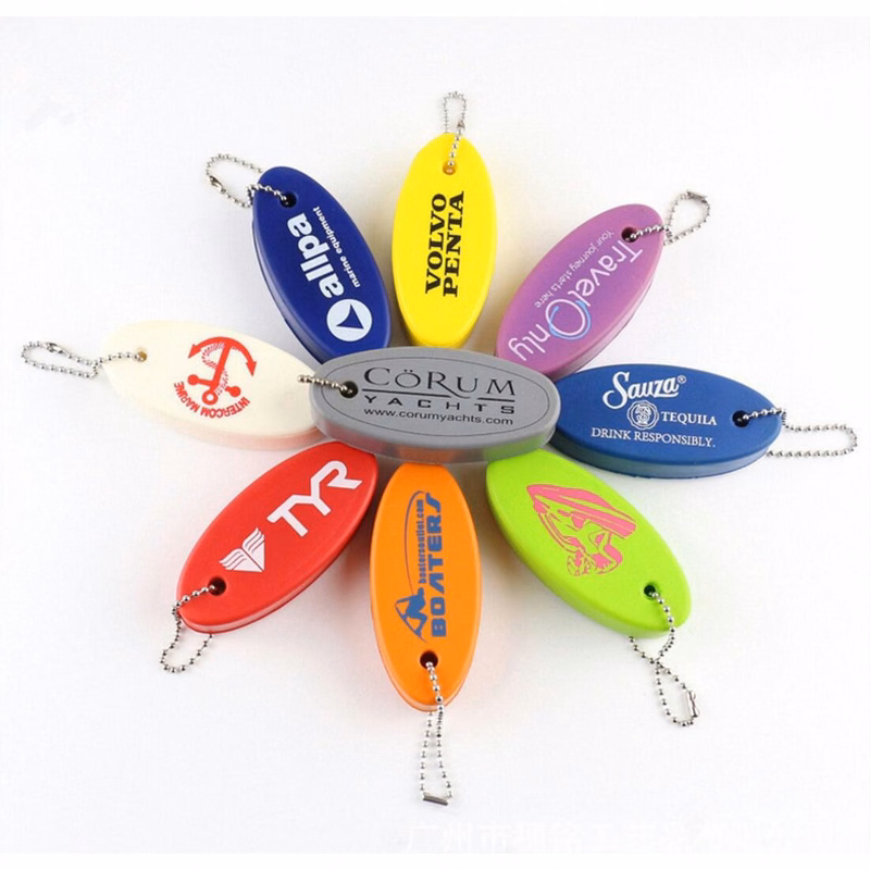 Floating Key Rings