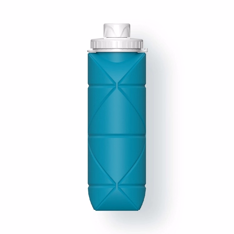 20Oz. Silicone Collapsible Travel Water Bottles