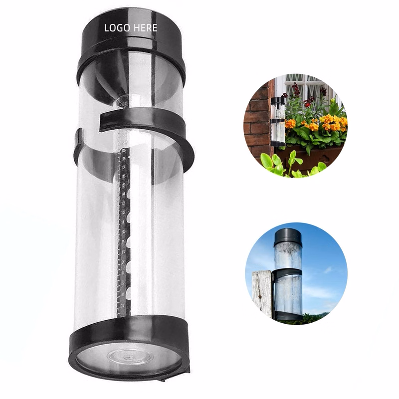 Outdoor Rain Gauge Glass Tube