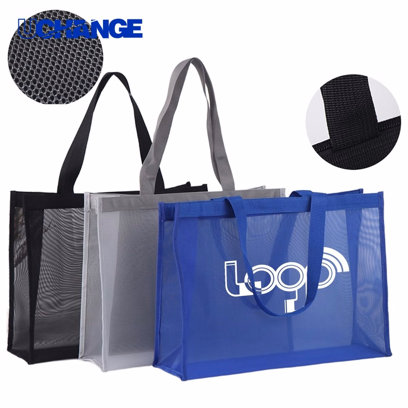 Lightweight Foldable Mesh Tote Bag Organizer