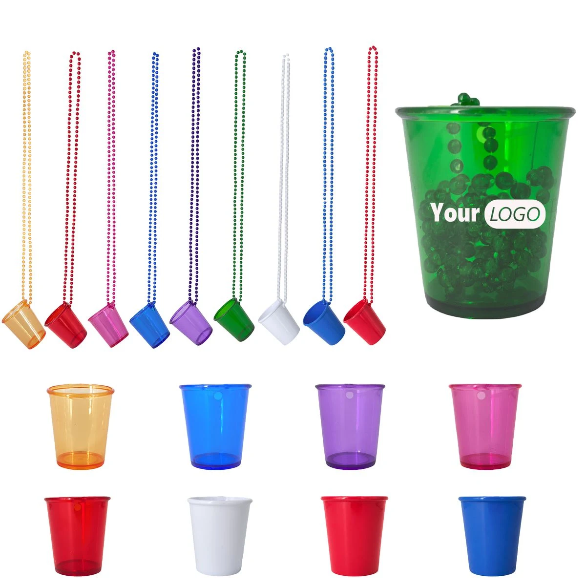 Party Shot Glass Necklace 1