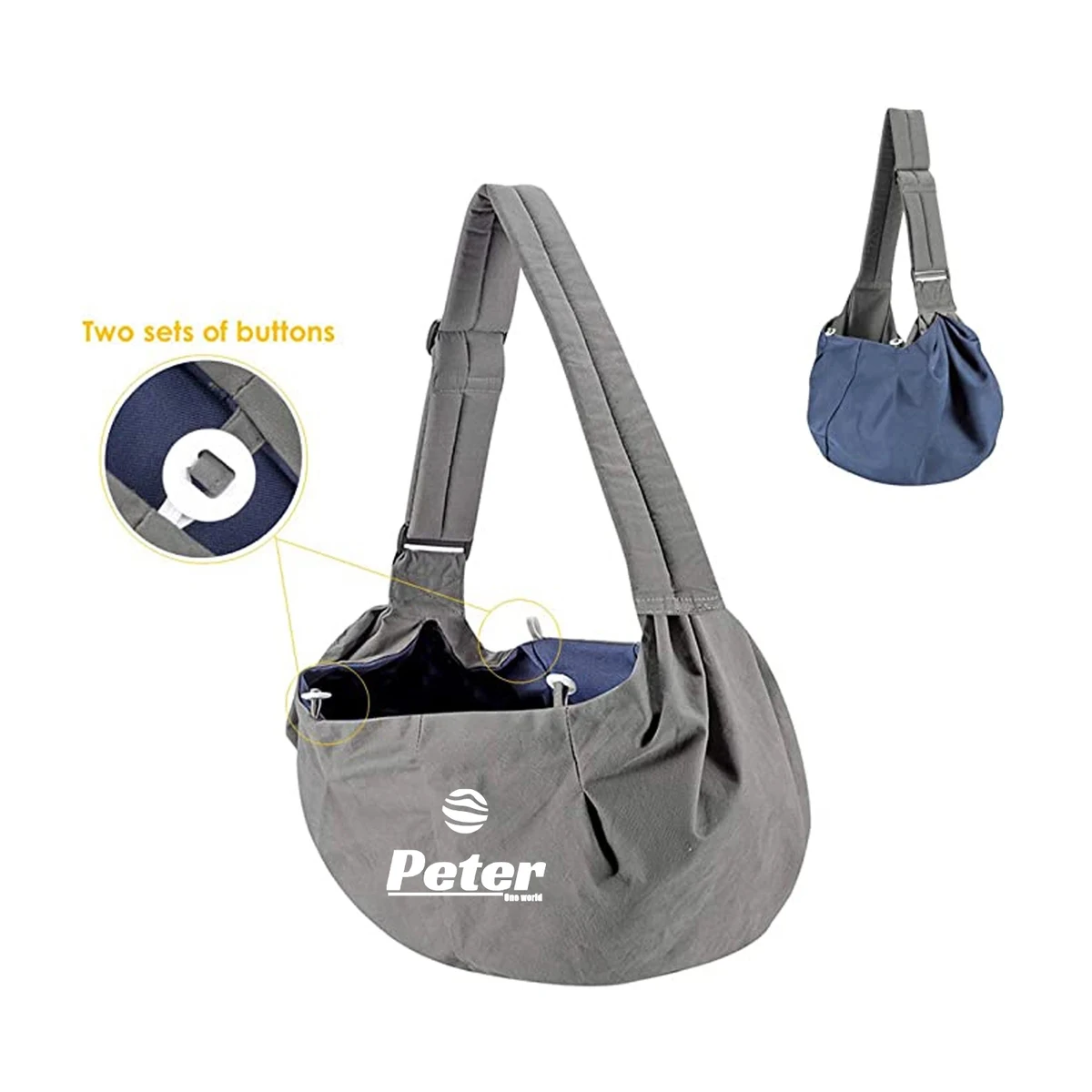 Adjustable Sling Shoulder Carrier Tote Pet Bags 1