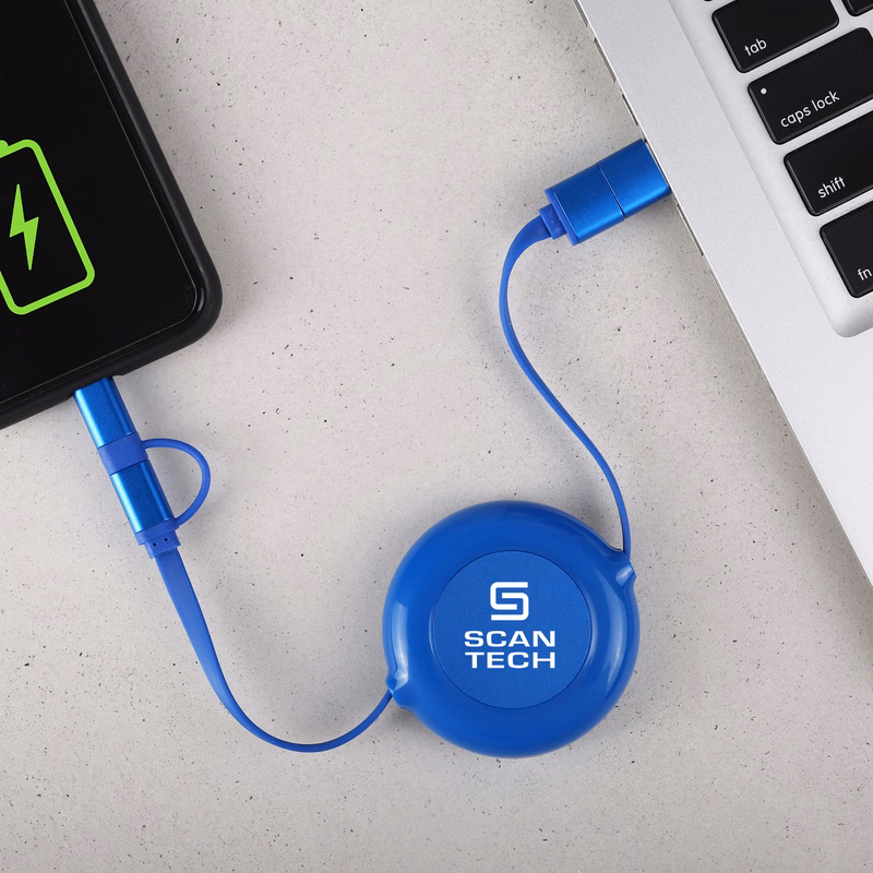 Retractable Fast Charge-It Cable