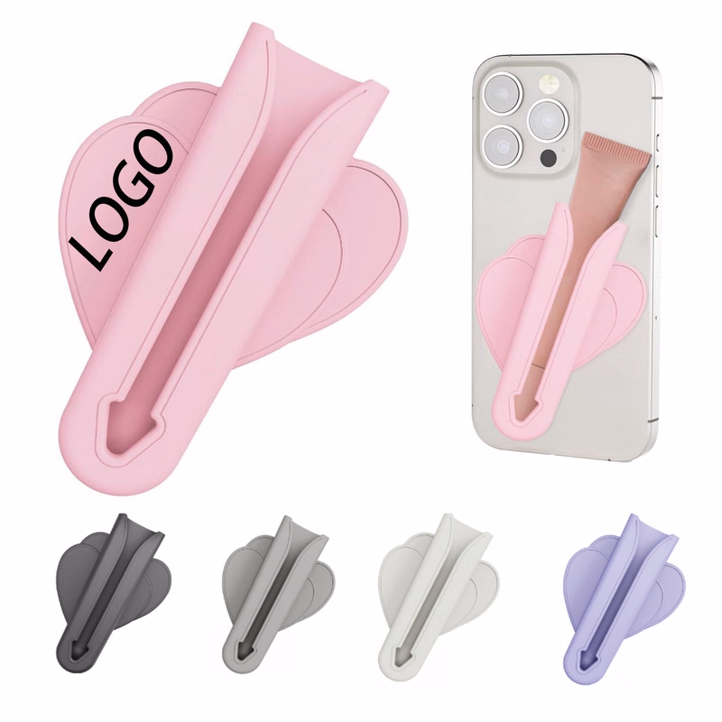 Silicone Lip Gloss Phone Case Stand