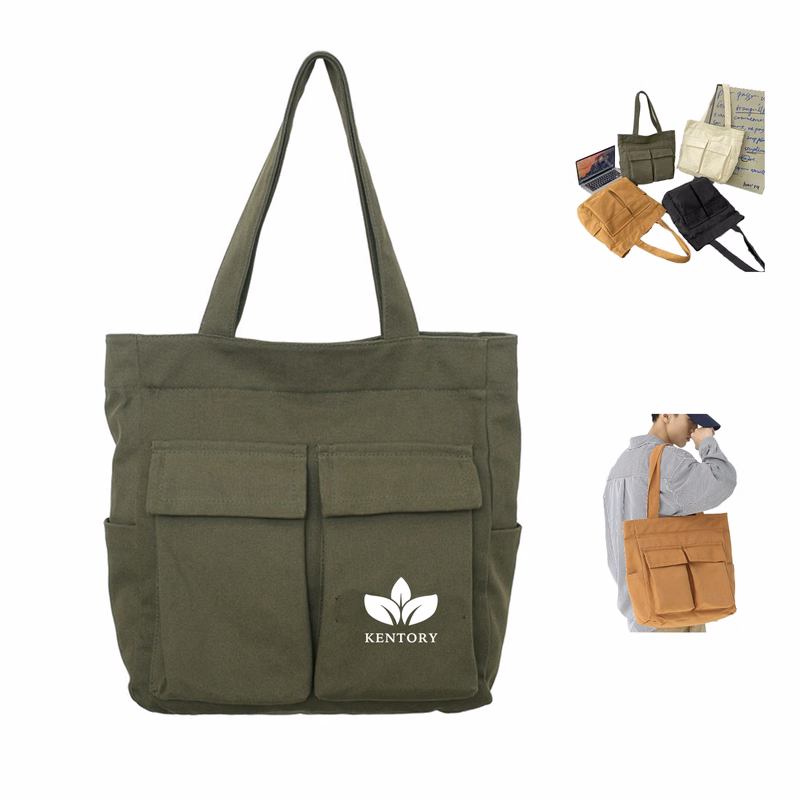 Canvas Crossbody Tote Bags