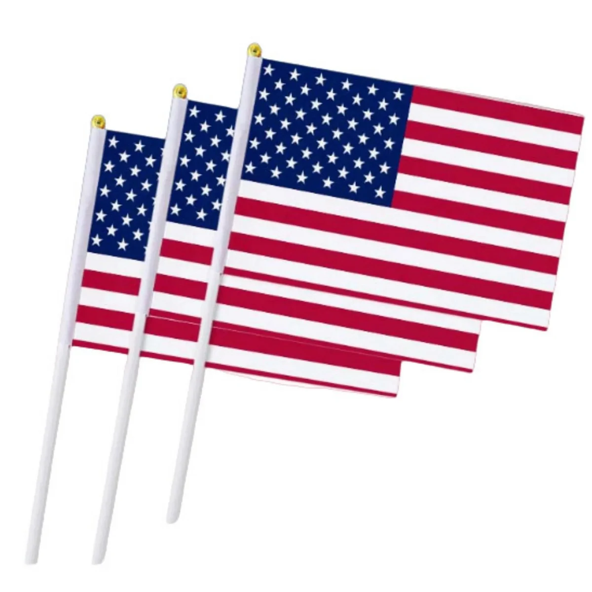 American Independence Day Hand Waving Flag 1