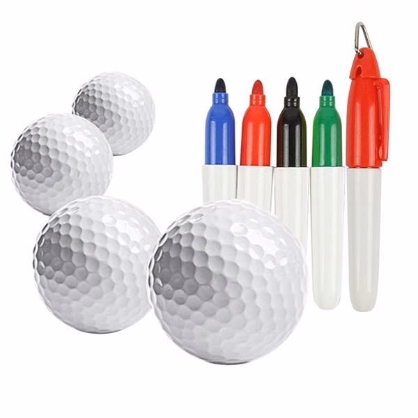 Mini Color Golf Ball Signature Marker