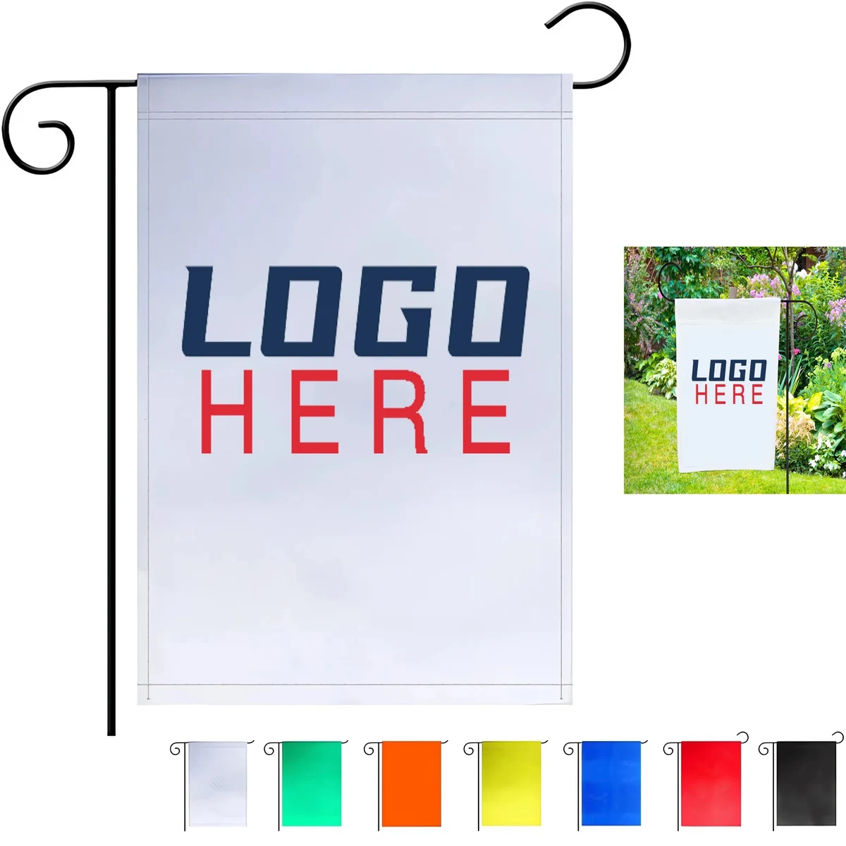 11.8" x 17.7" Full Color Garden Flag 1