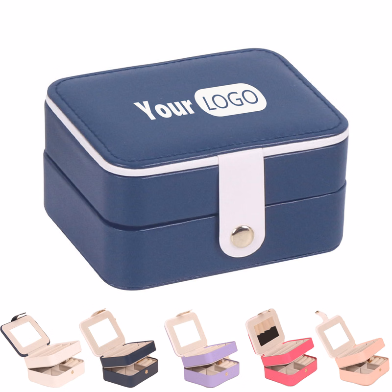Multifunctional Leather Jewelry Box
