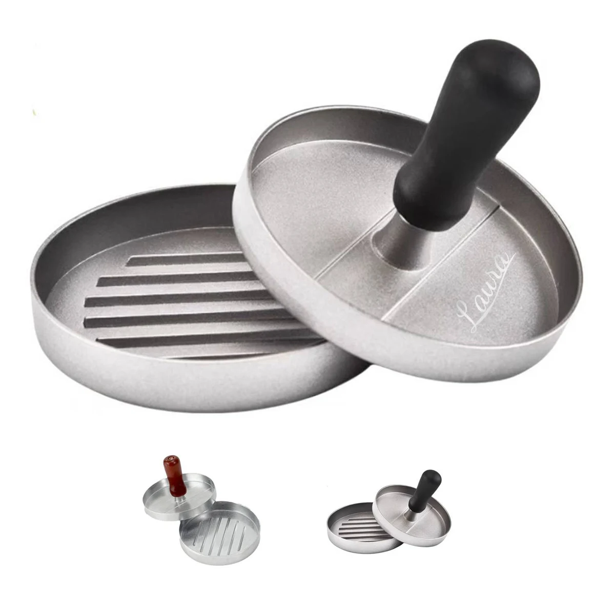 Manual Non-Stick Burger Press –Kitchen Meat Patty Maker Tool 1