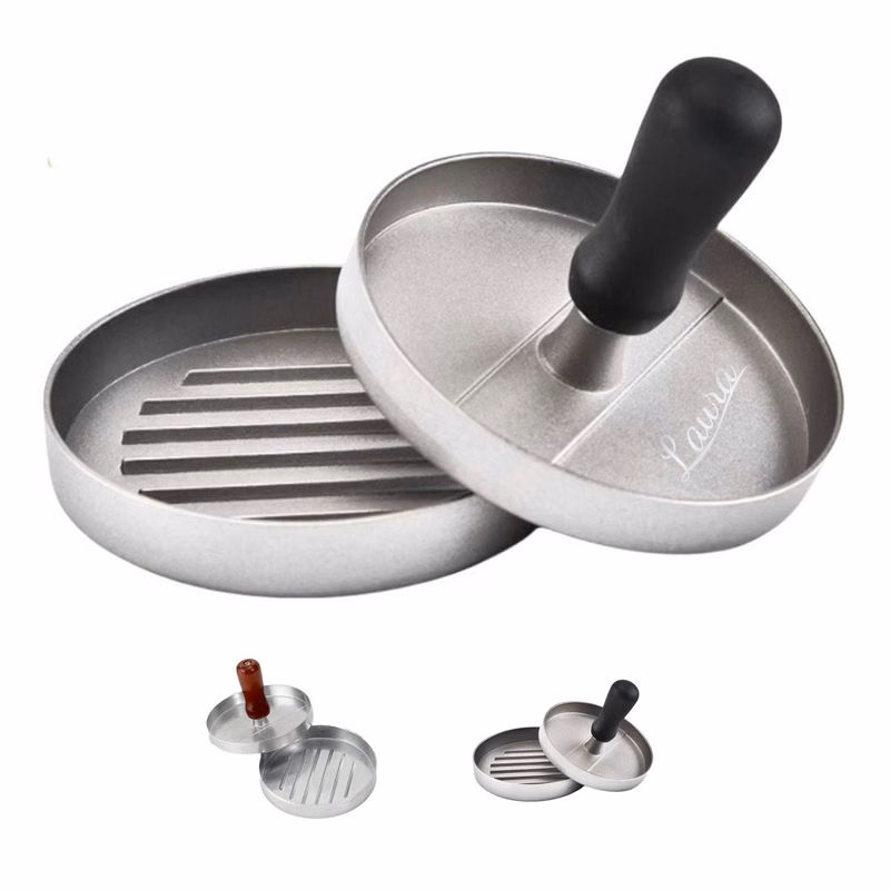 Manual Non-Stick Burger Press –Kitchen Meat Patty Maker Tool