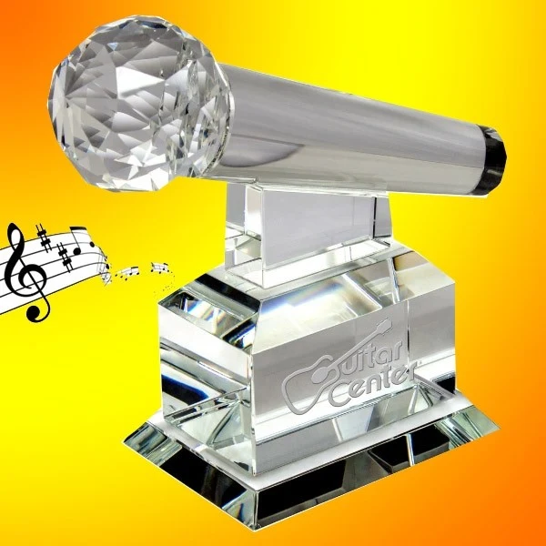 Microphone Crystal Award 1