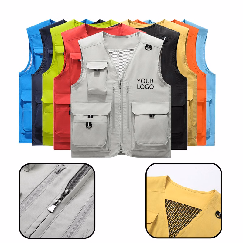 Outdoor Multi-Pocket Utility Vest