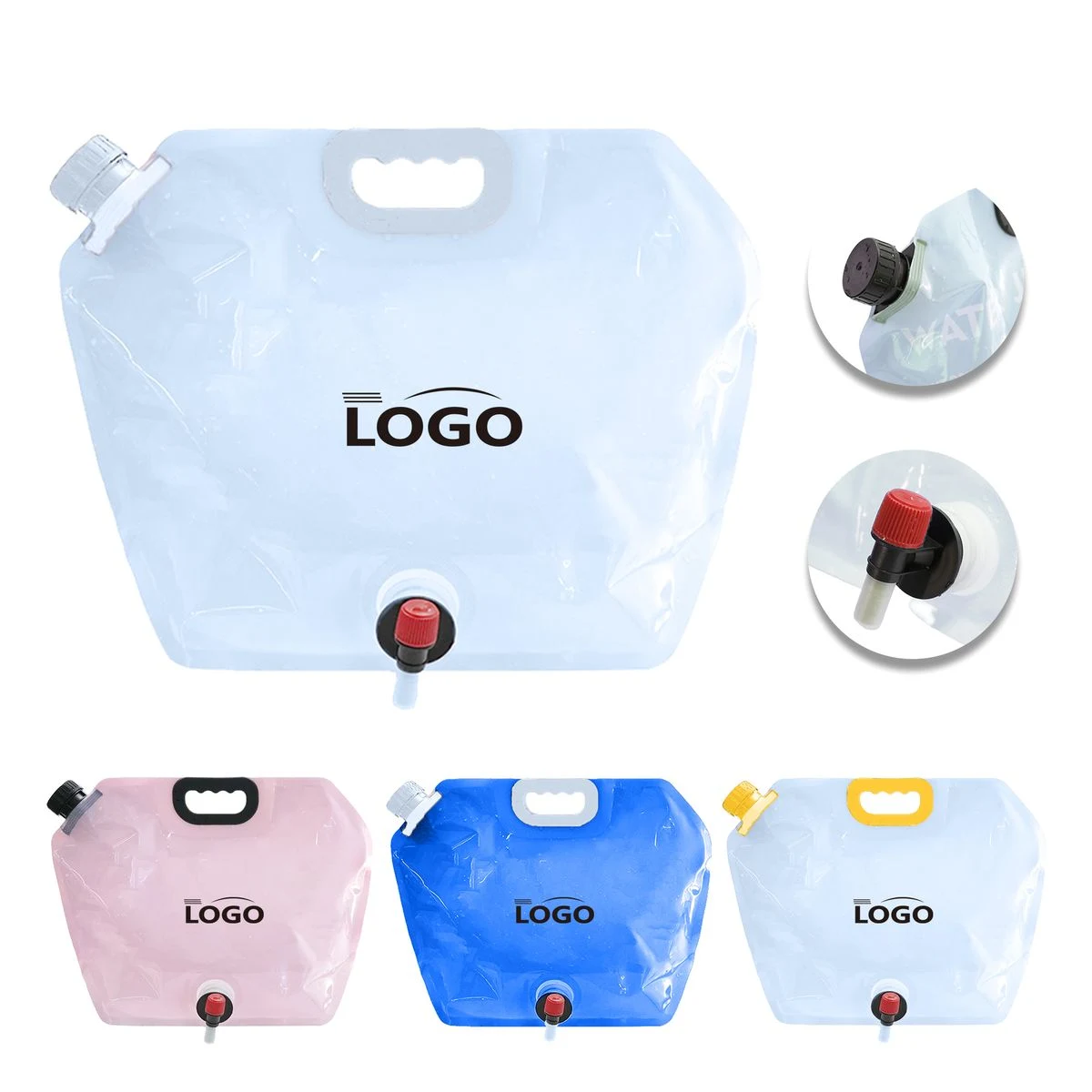5 Litres Outdoor Folding Collapsible Water Bags 1