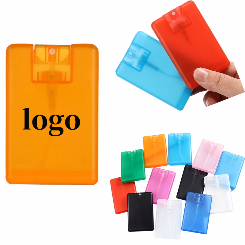 Custom Logo Flat Pocket Refillable Spray Bottle