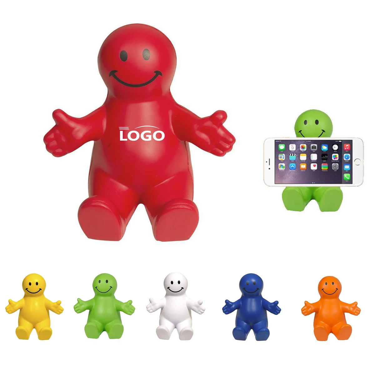 Cute PU Phone Holder Stand for Desk Use 1