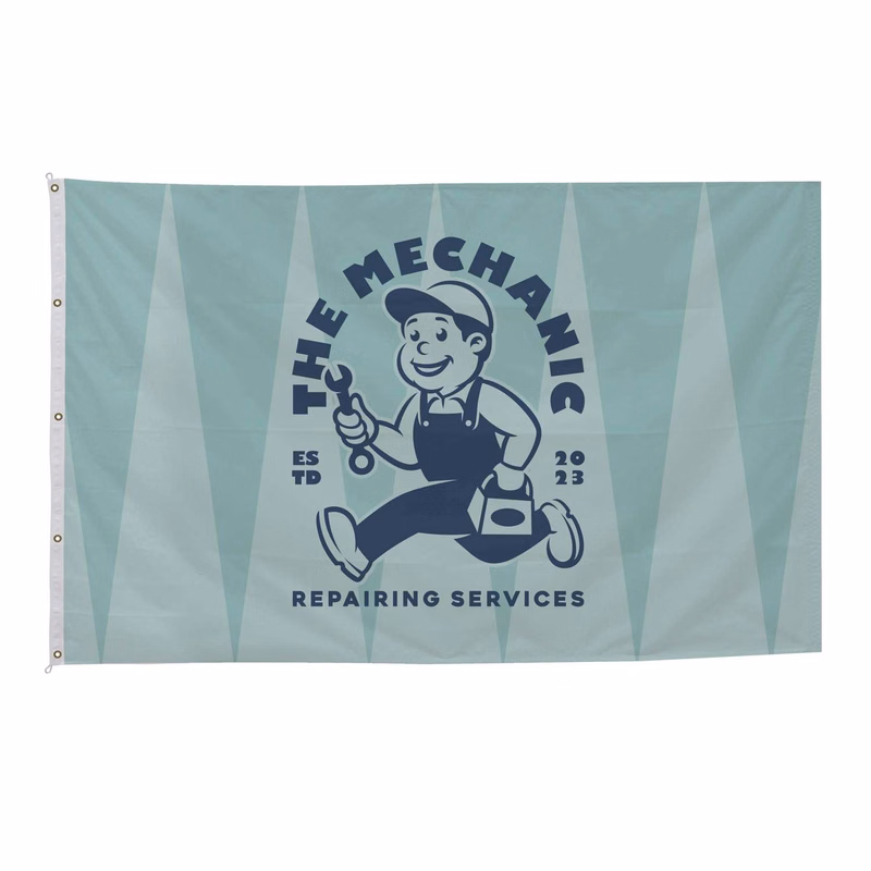 25' x 40' Nylon Flag Single-Sided