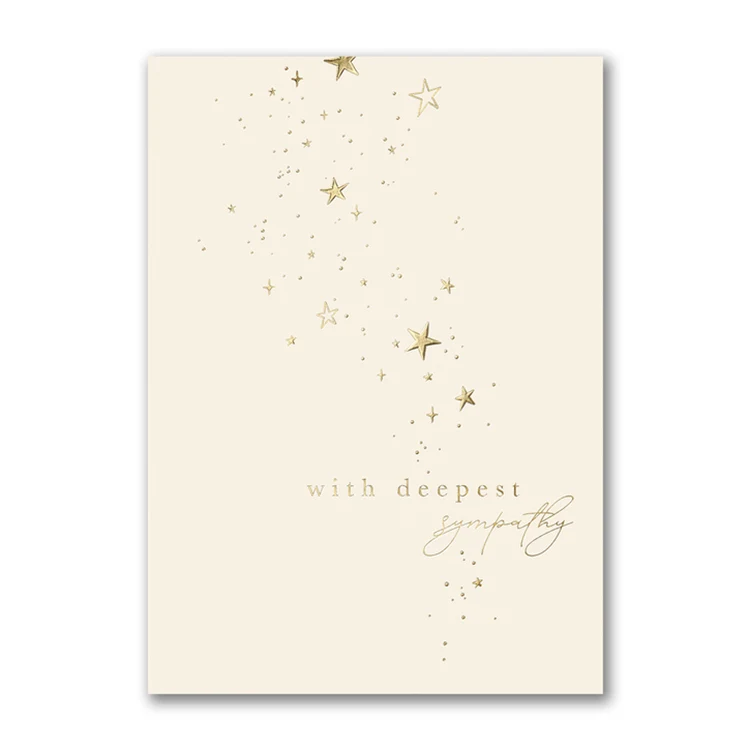 In the Stars Sympathy Card 1