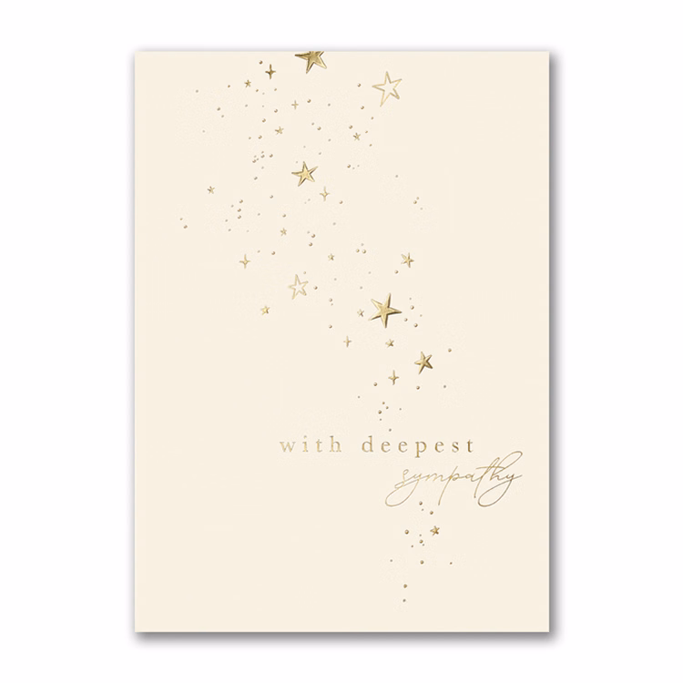 In the Stars Sympathy Card