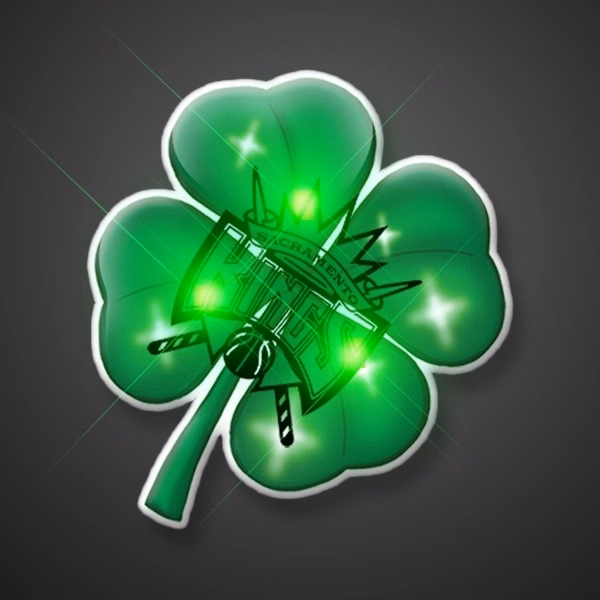 Flashing 4 Leaf Clover Blinkies