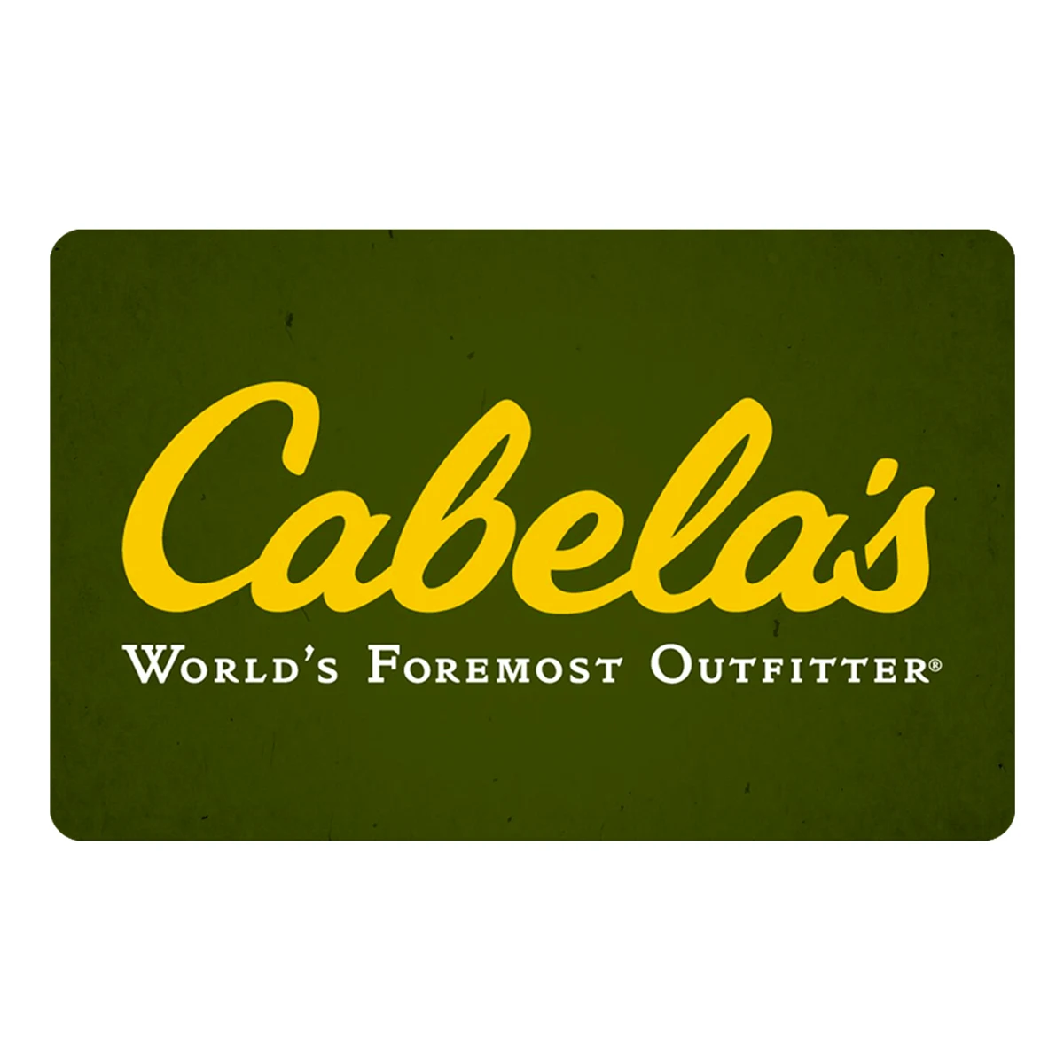Cabela's Gift Card 1