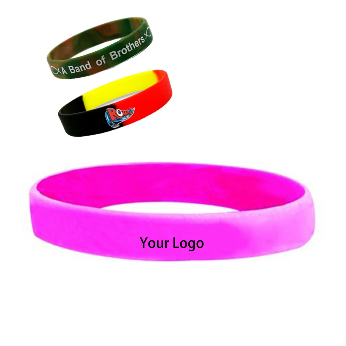 Screen Printing Silicone Bracelet 1