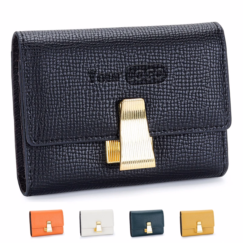 Genuine Leather Exquisite multi-card ID bag