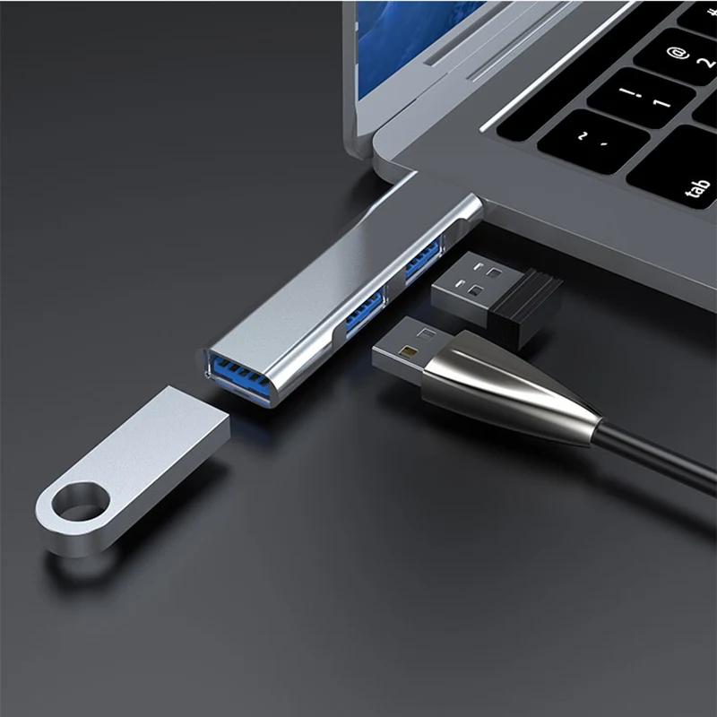 Compact Type C Hub With Three USB 3.0 Ports 1