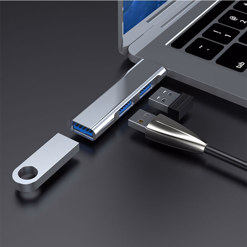 Compact Type C Hub With Three USB 3.0 Ports