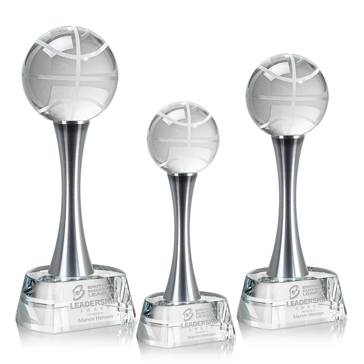 Basketball Award on Willshire Base 1